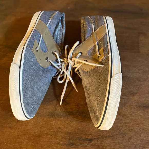 🐟Tommy Bahama Stripes Asunder Boat Shoes🐟 - Picture 4 of 14